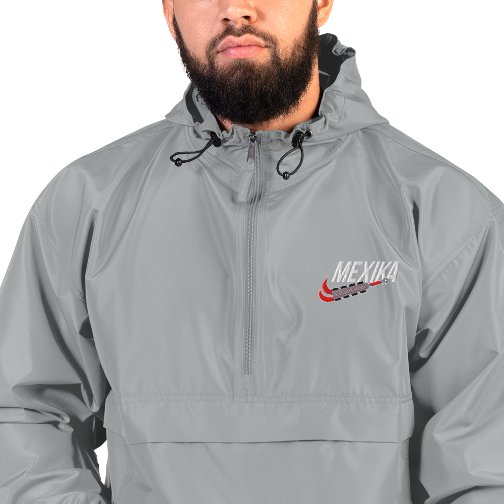 Mexika Macuahuitl - Embroidered Champion Packable Jacket