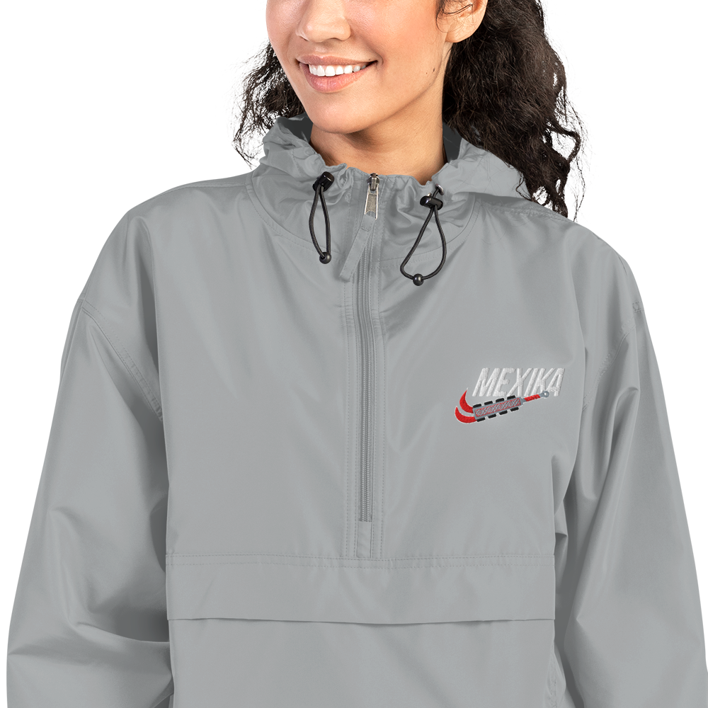 Mexika Macuahuitl - Embroidered Champion Packable Jacket