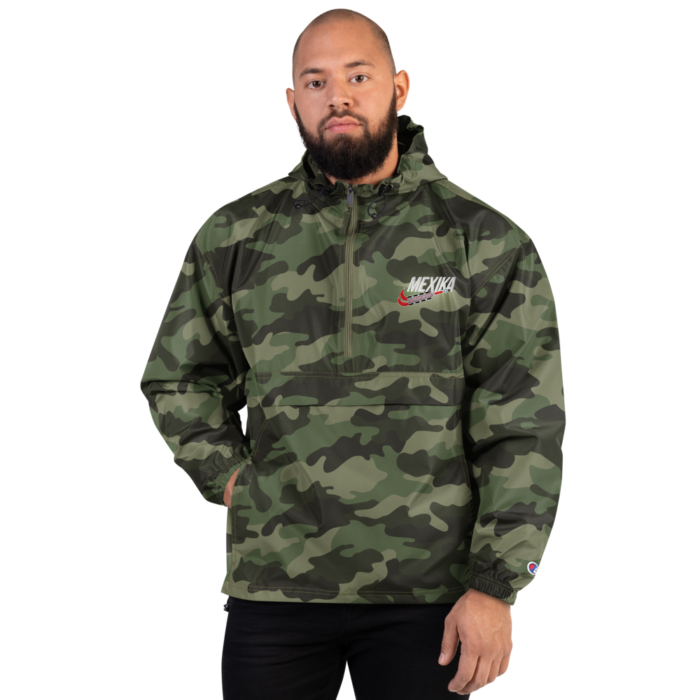 Mexika Macuahuitl - Embroidered Champion Packable Jacket
