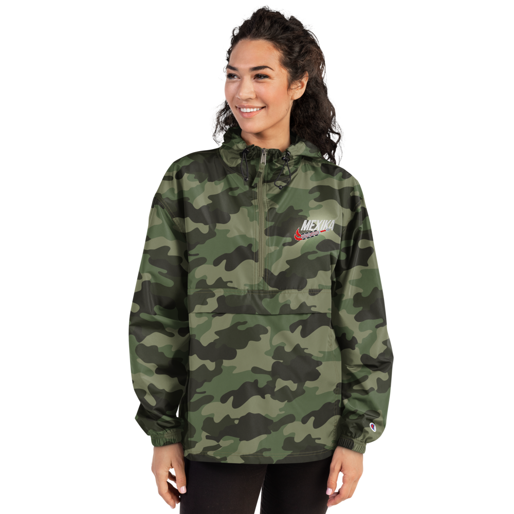 Mexika Macuahuitl - Embroidered Champion Packable Jacket