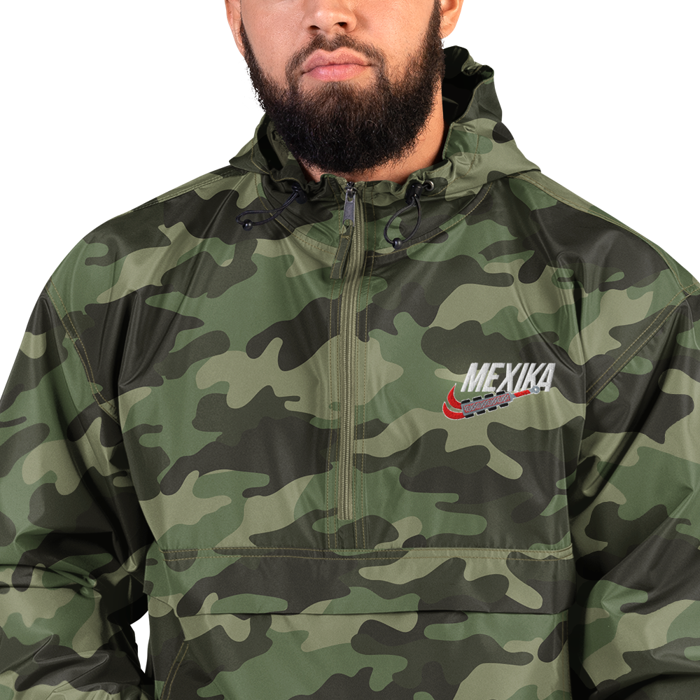 Mexika Macuahuitl - Embroidered Champion Packable Jacket