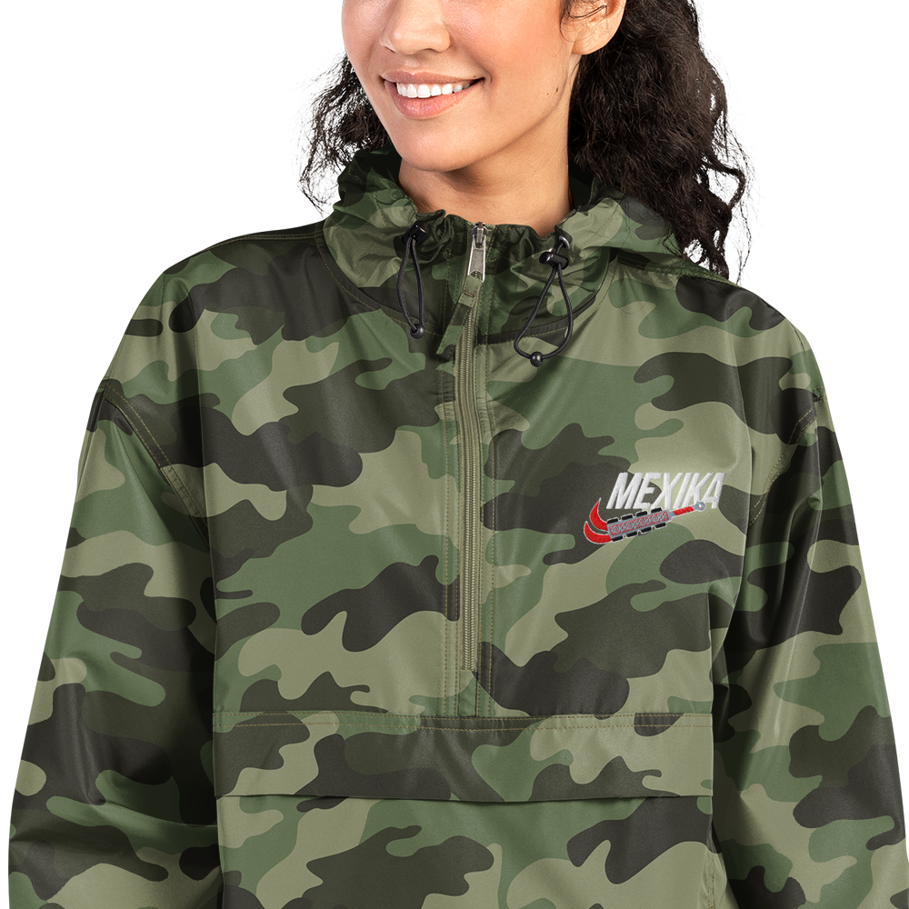 Mexika Macuahuitl - Embroidered Champion Packable Jacket