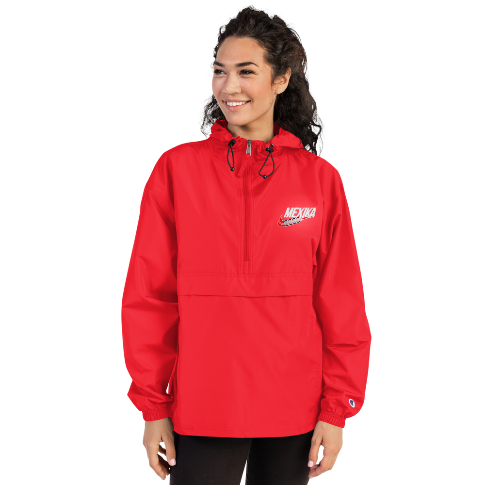 Mexika Macuahuitl - Embroidered Champion Packable Jacket