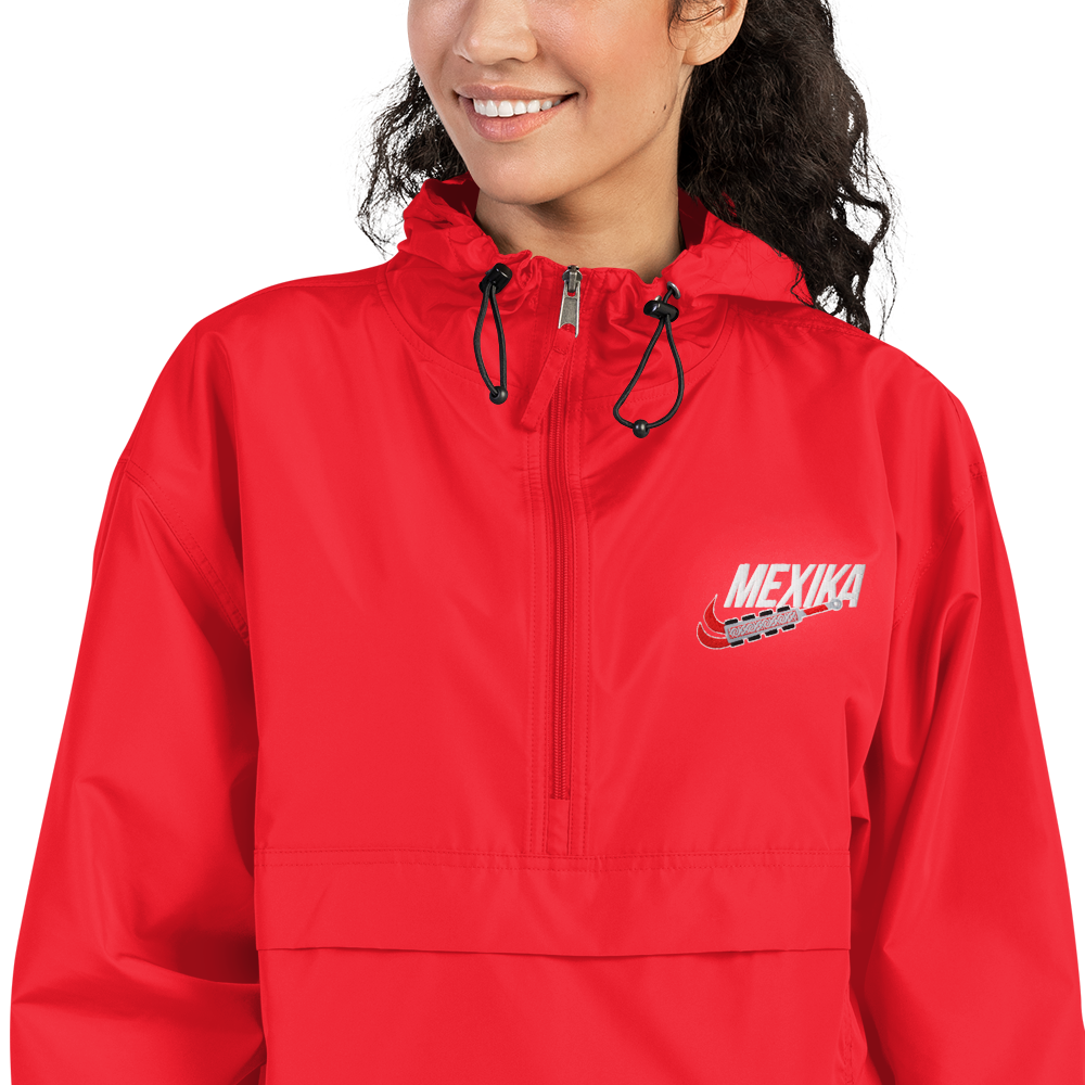 Mexika Macuahuitl - Embroidered Champion Packable Jacket