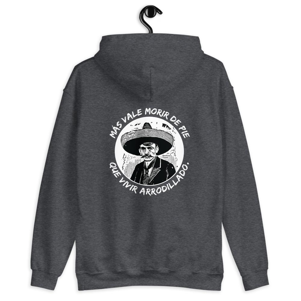 Emiliano Zapata - Unisex Hoodie (Print on Back)