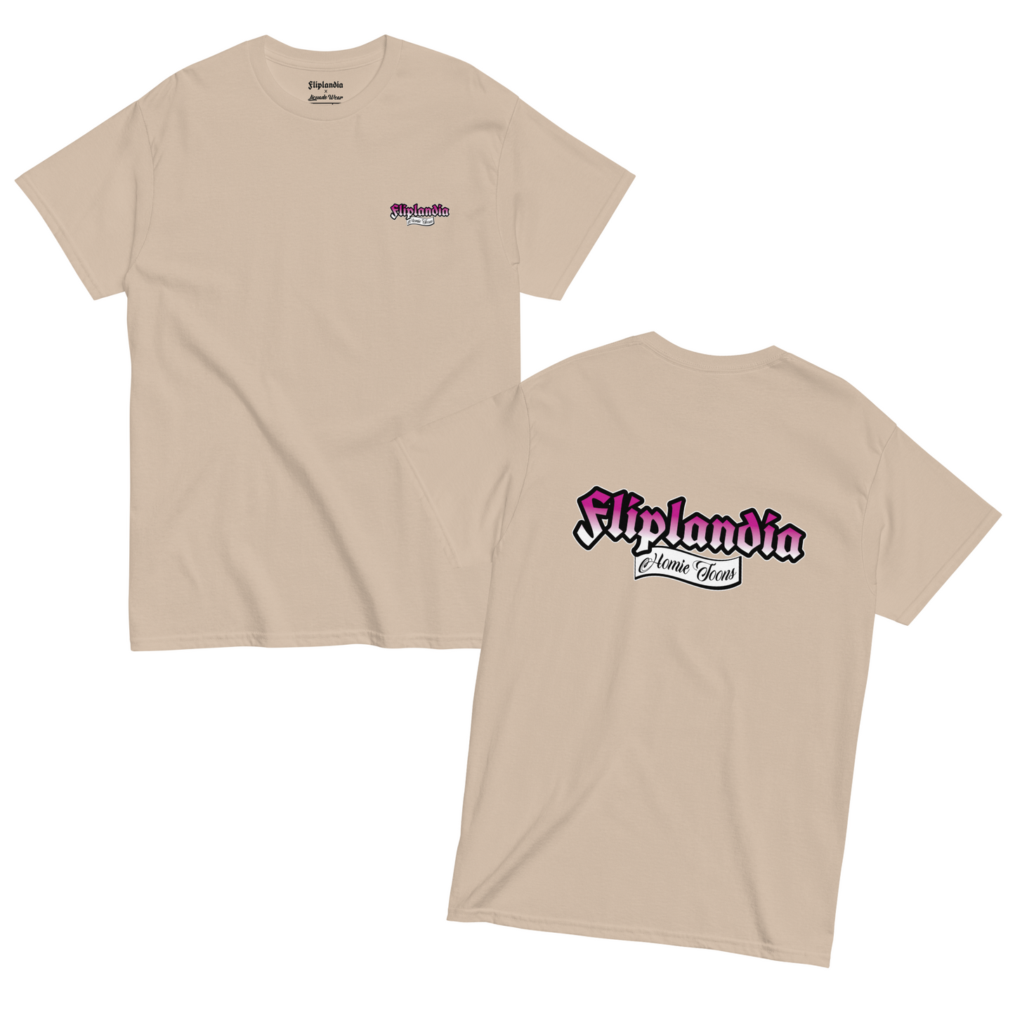Fliplandia Homie Toons - Unisex T-shirt
