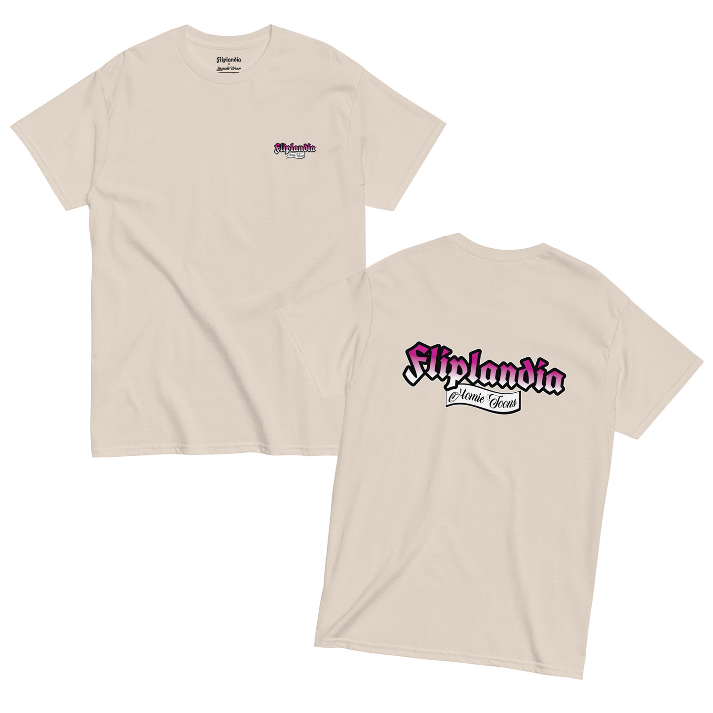 Fliplandia Homie Toons - Unisex T-shirt