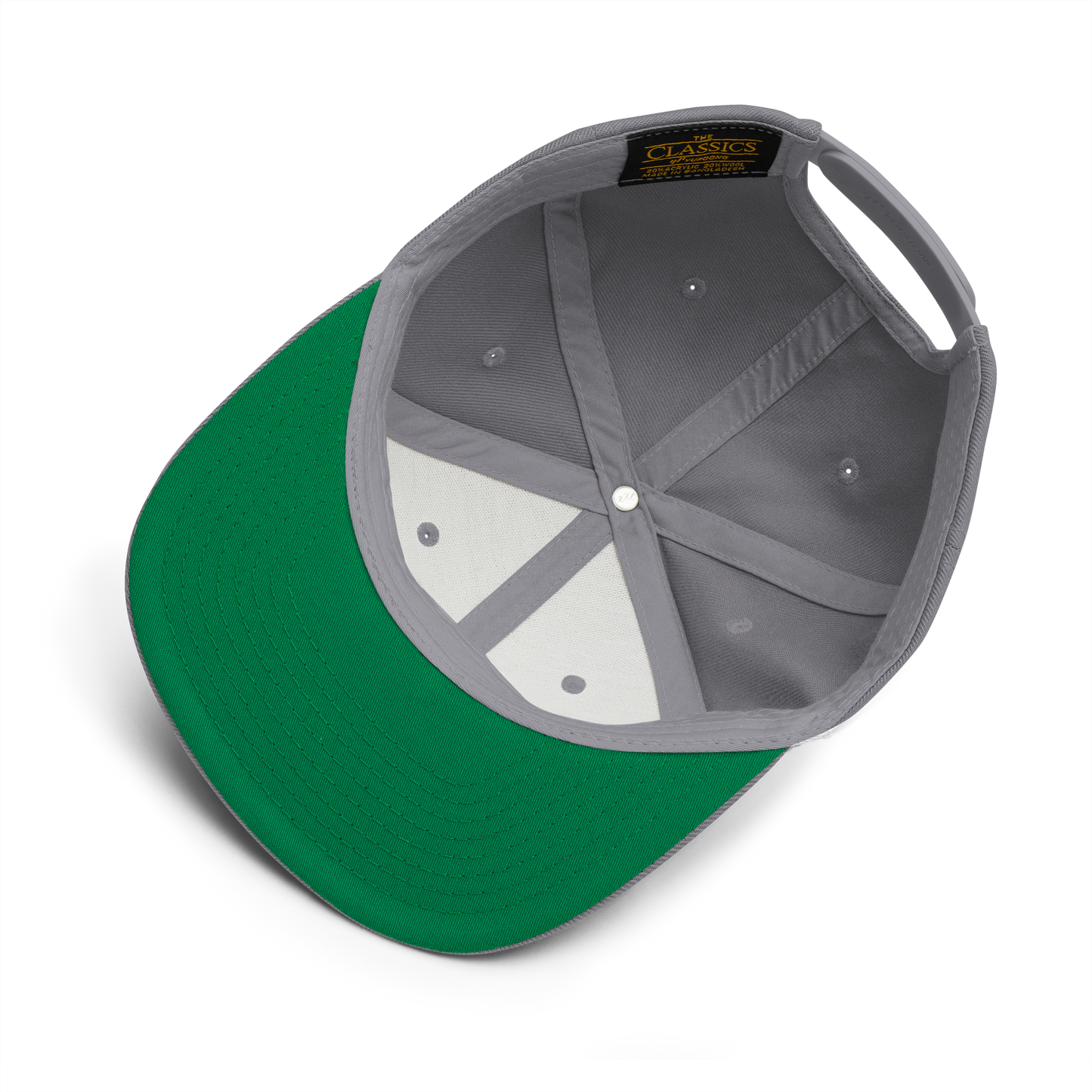 Fliplandia Logo - Embroidered Flatbill Snapback Hat