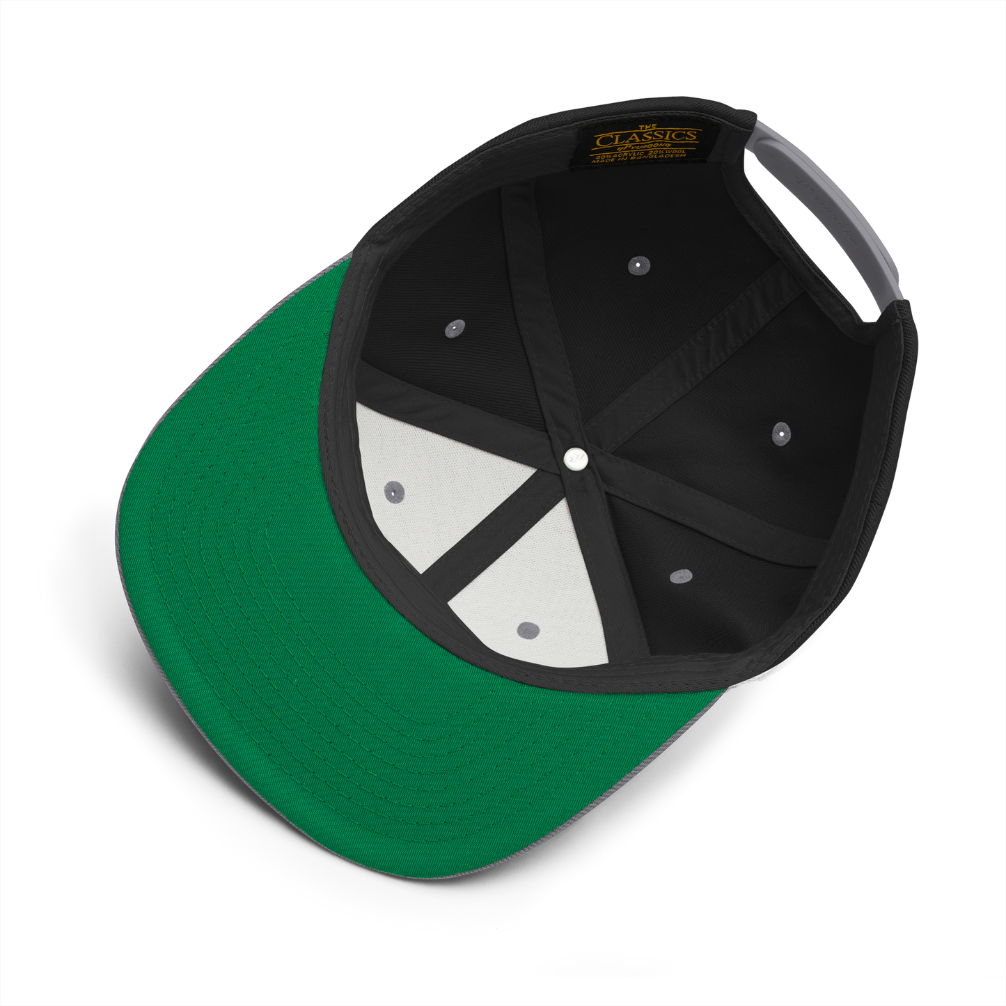 Fliplandia Logo - Embroidered Flatbill Snapback Hat