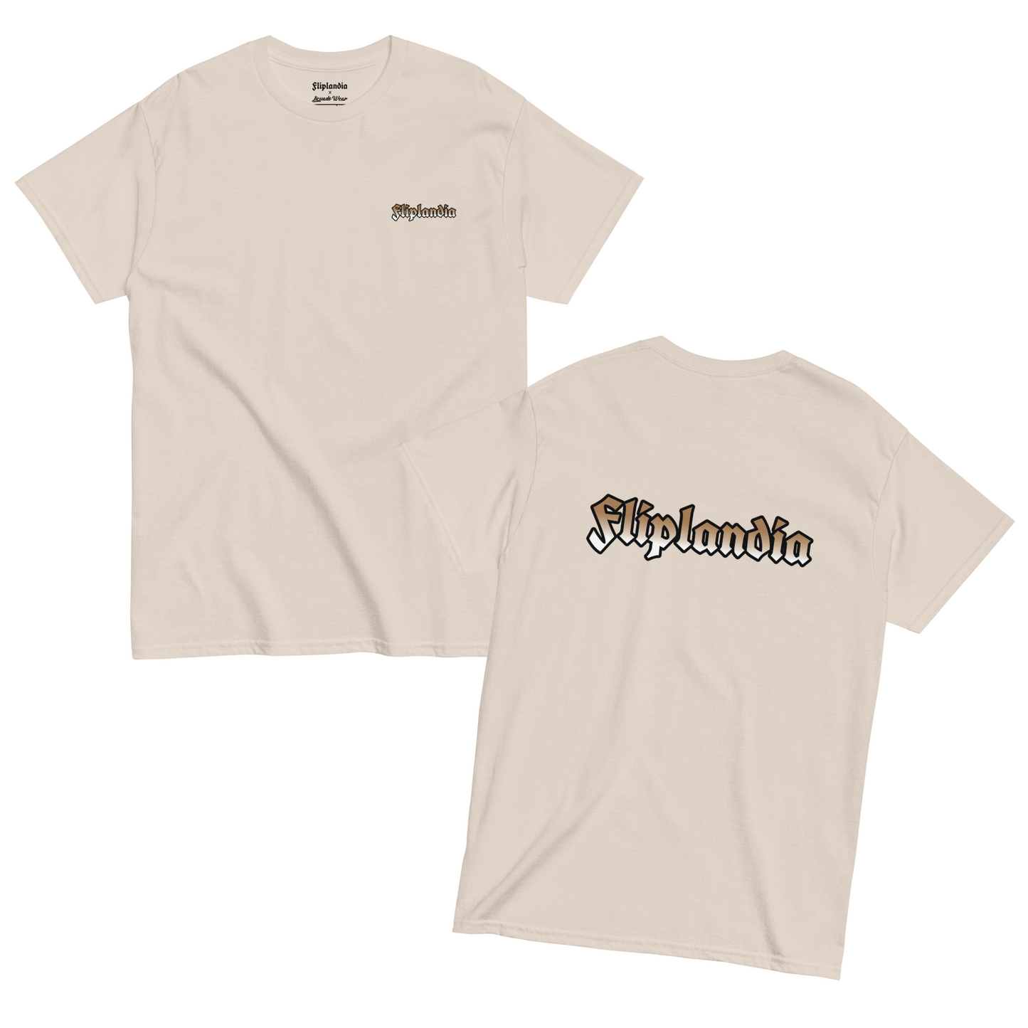 Fliplandia Tan Gradient - Unisex T-shirt