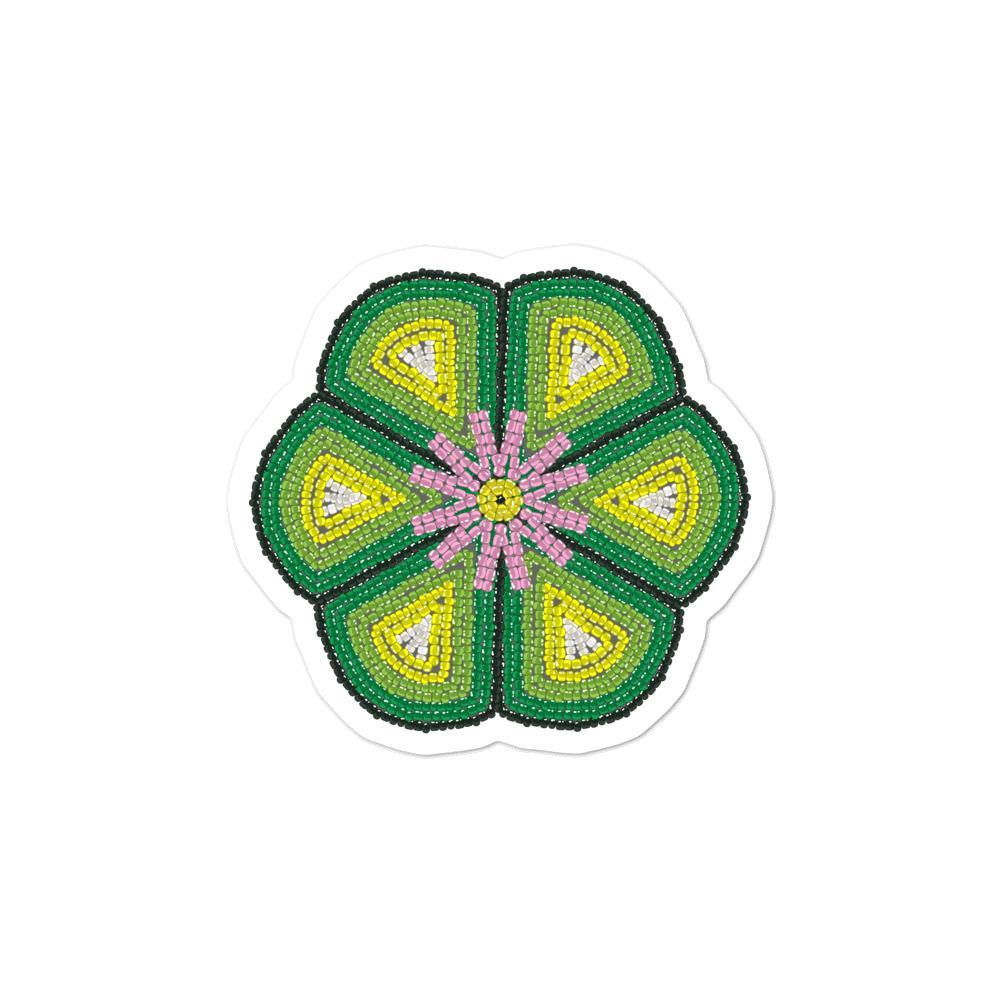 Flowering Peyote (Digital Beadwork) - Sticker (S, M, L)