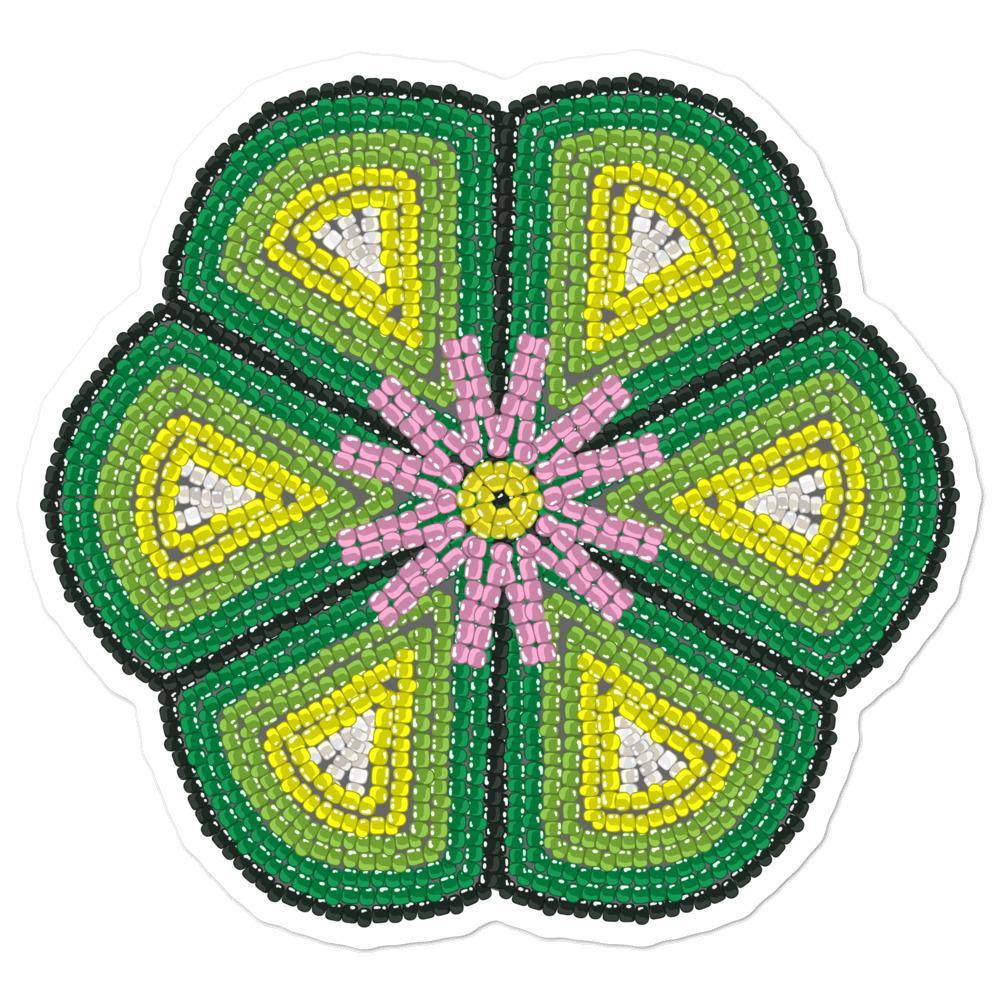 Flowering Peyote (Digital Beadwork) - Sticker (S, M, L)