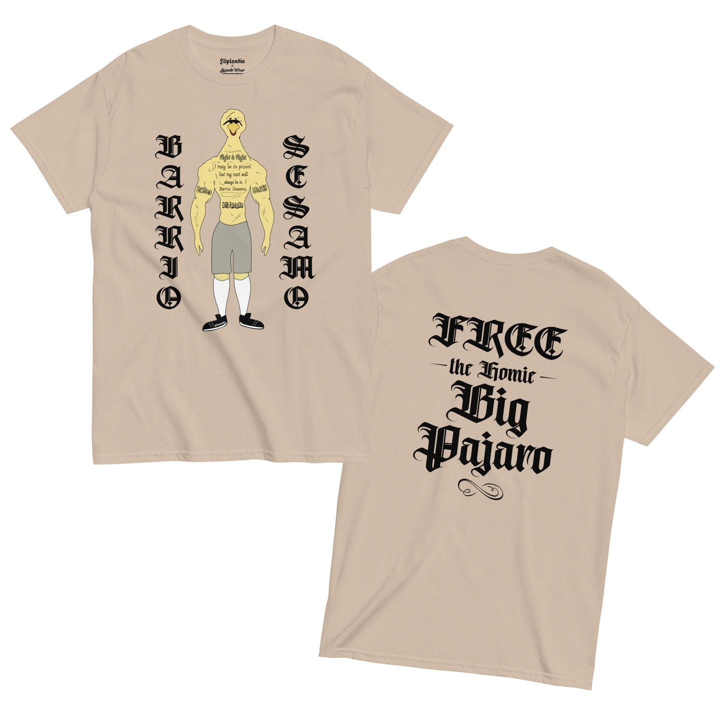 FREE Big Pajaro - Fliplandia Unisex T-shirt