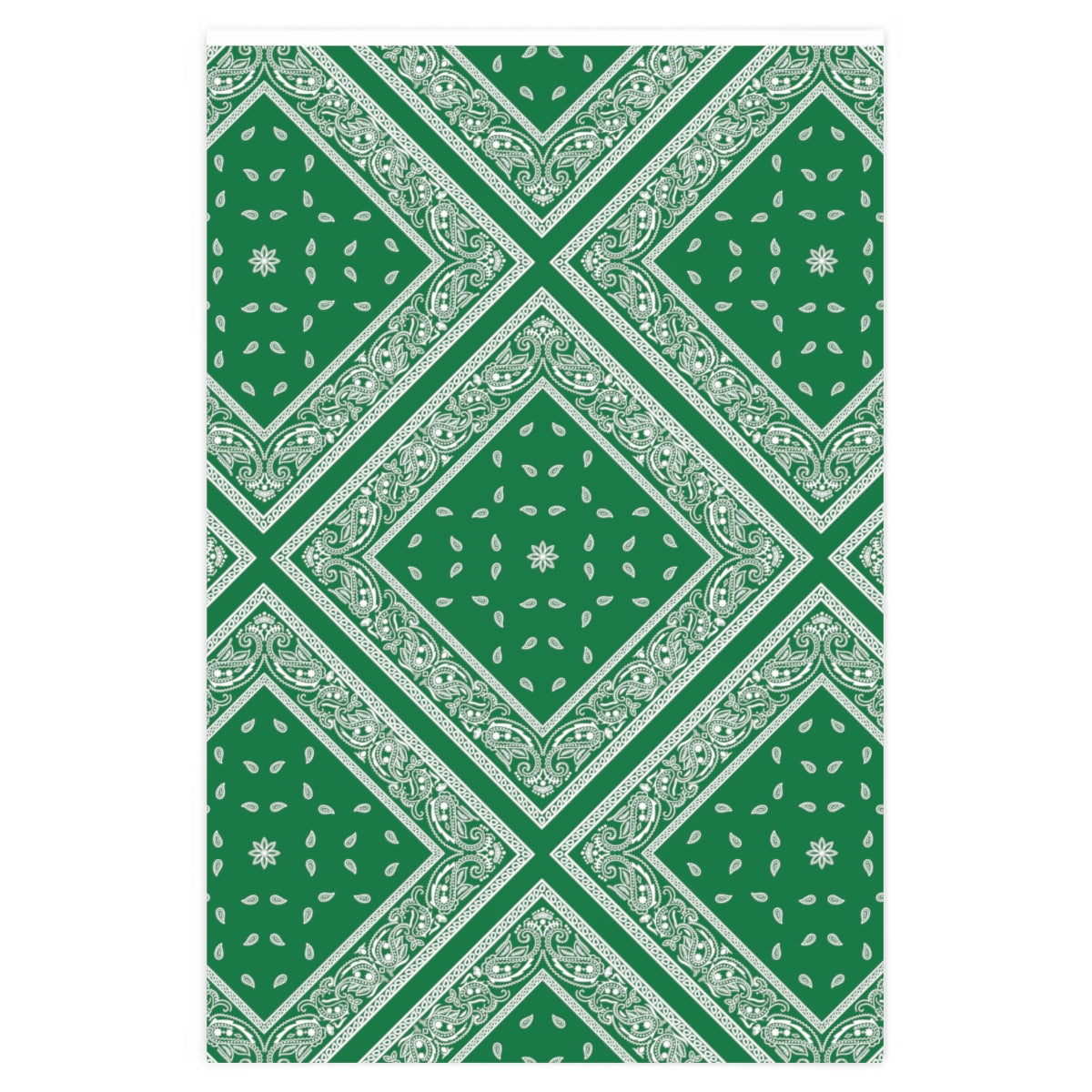 Green Bandana - Wrapping Paper