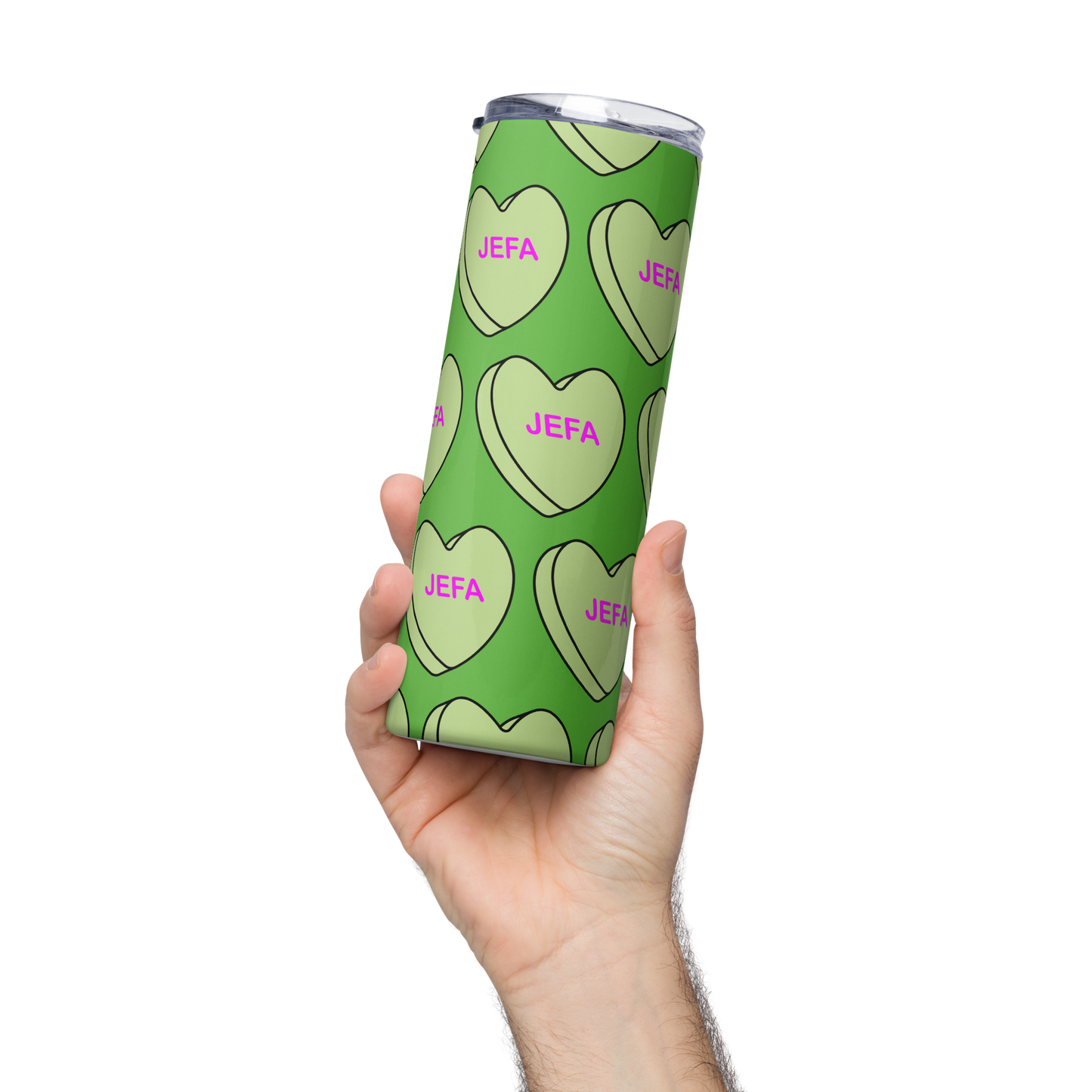 Jefa Candy Conversation Heart - Stainless steel tumbler