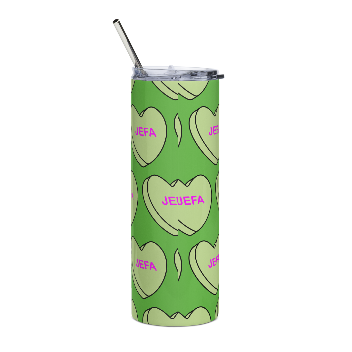 Jefa Candy Conversation Heart - Stainless steel tumbler