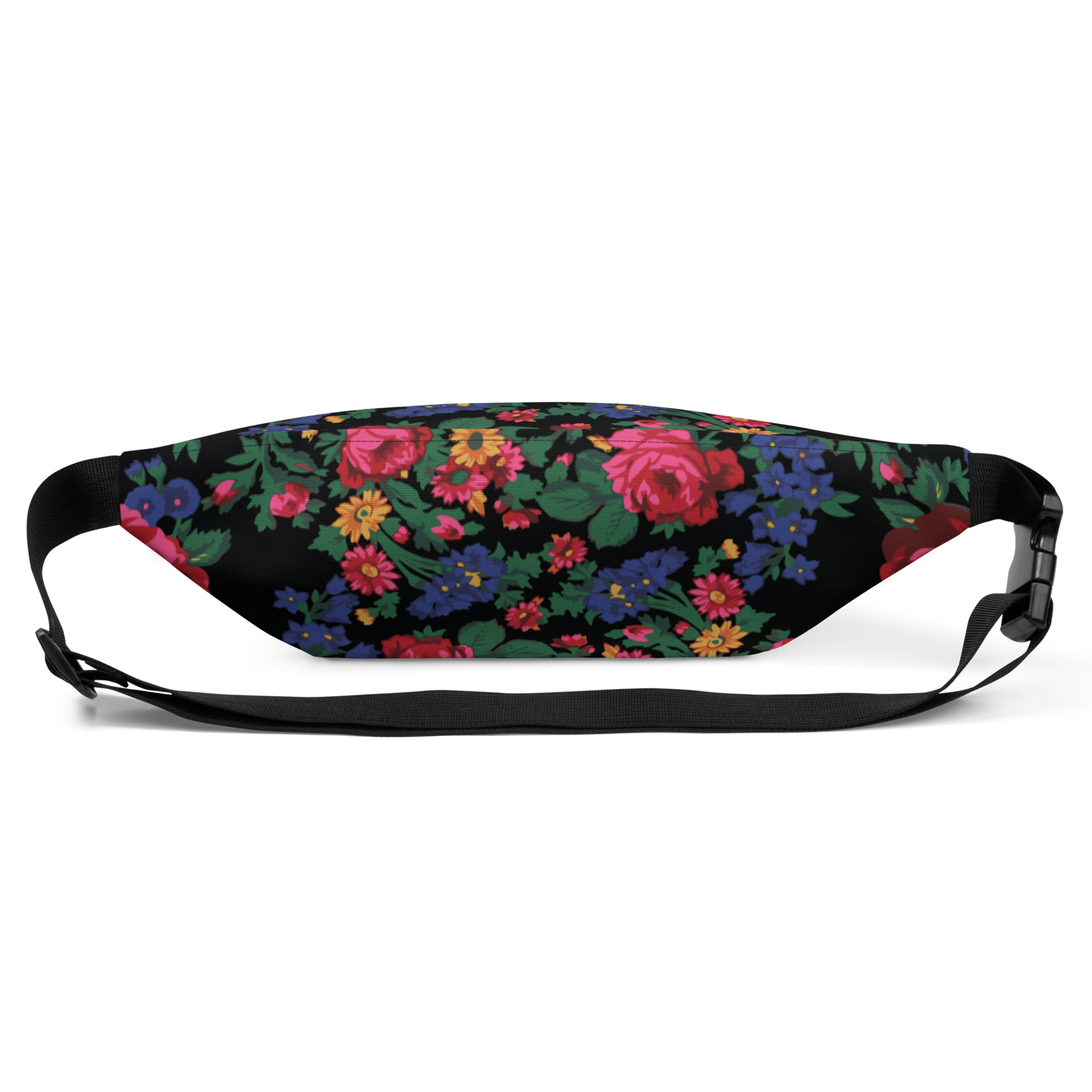Kokum Floral (Black) - Fanny Pack