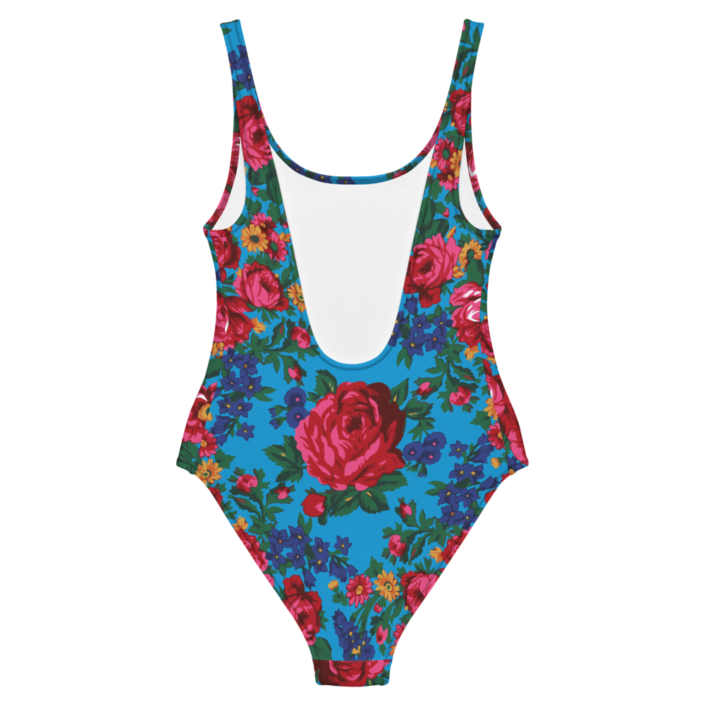 Kokum Floral (Blue) - One Piece Swimsuit