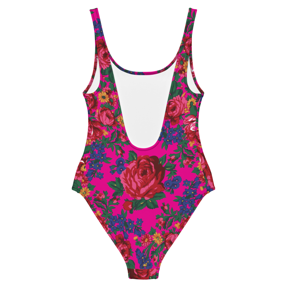 Kokum Floral (Pink) - One Piece Swimsuit