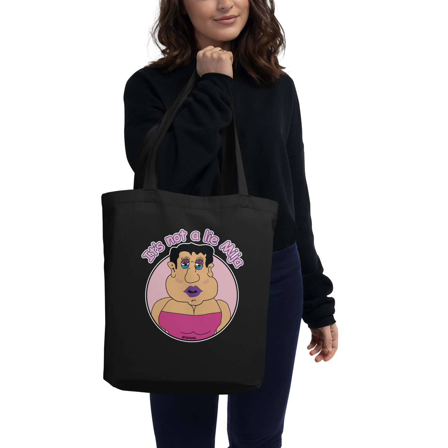 La Betty Boo (It's not a lie Mija) - Fliplandia Eco Tote Bag