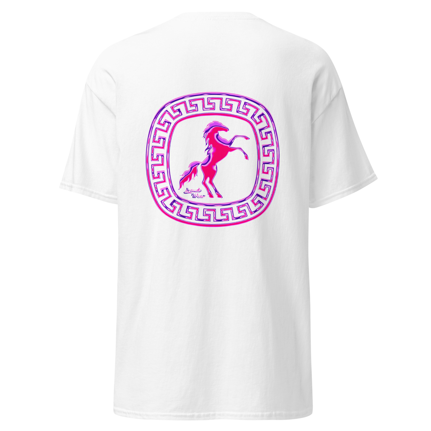 Let Me Ride (Pink Chrome Caballo/Horse) - Unisex T-shirt