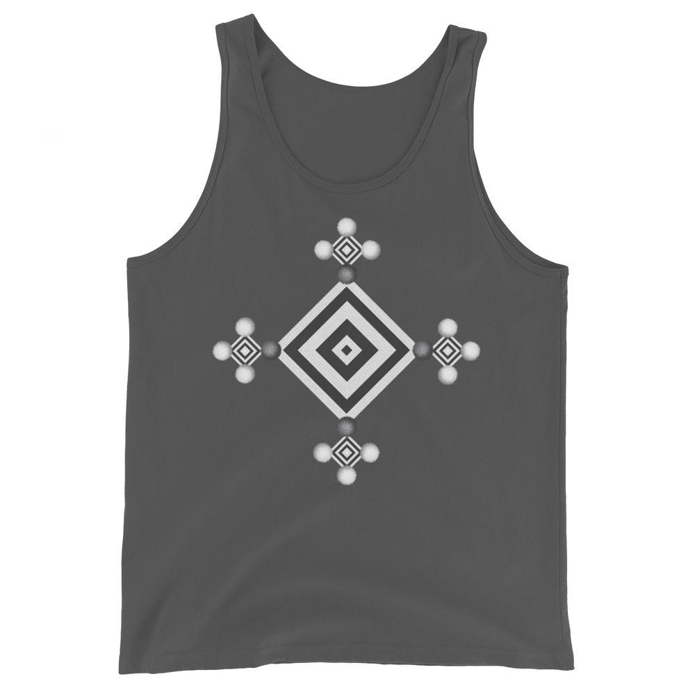 Los Ojos Black/White Colorway - Unisex Tank Top - Licuado Wear