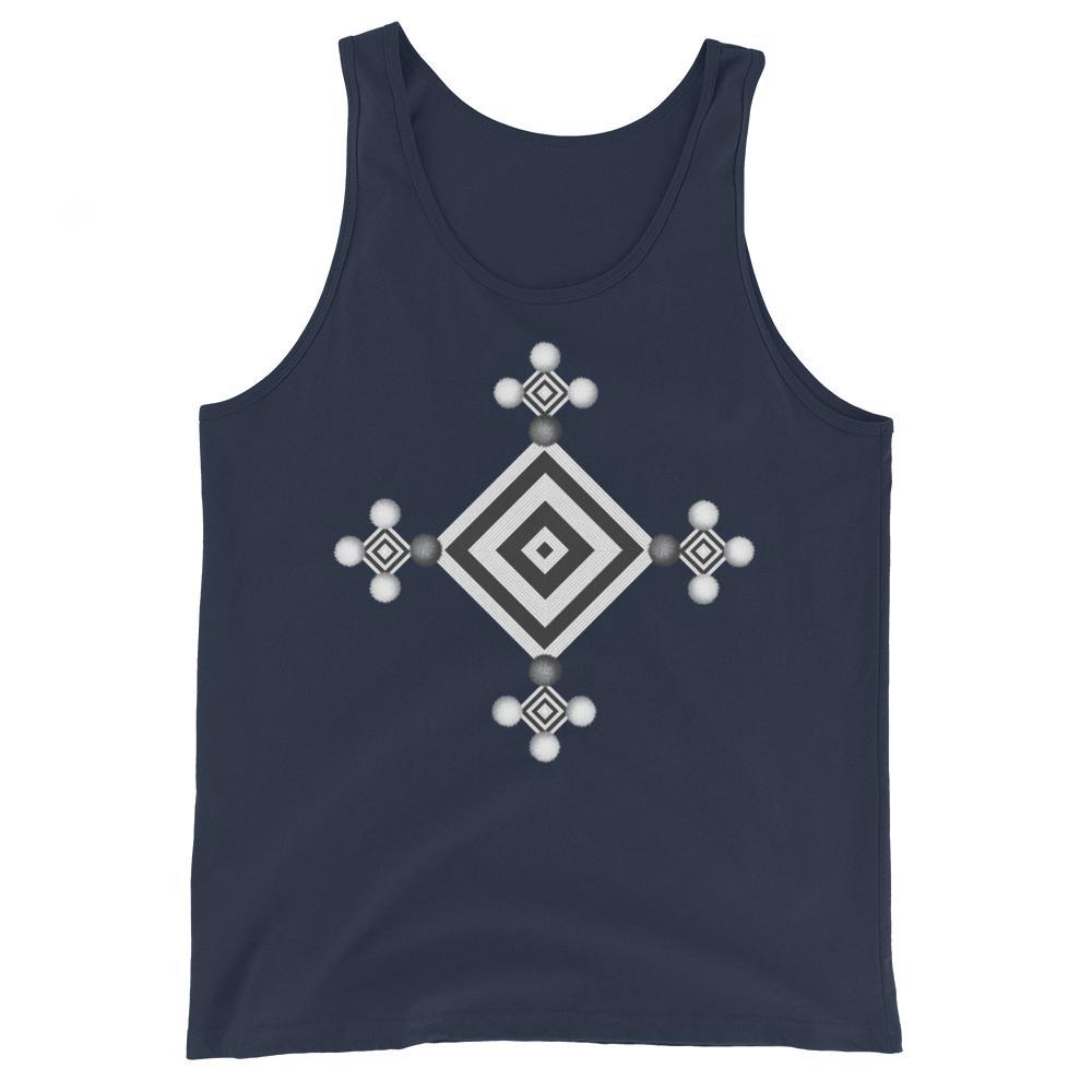 Los Ojos Black/White Colorway - Unisex Tank Top - Licuado Wear