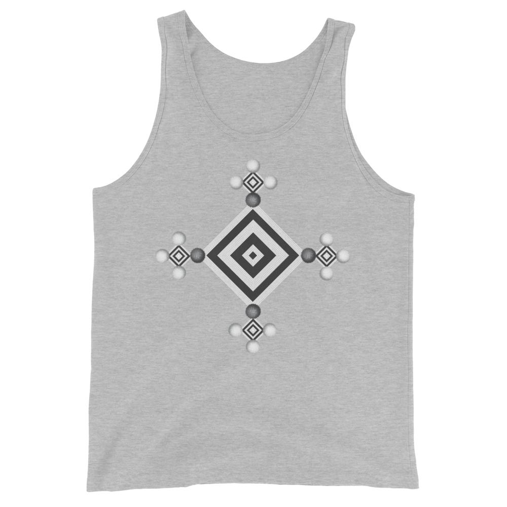 Los Ojos Black/White Colorway - Unisex Tank Top - Licuado Wear