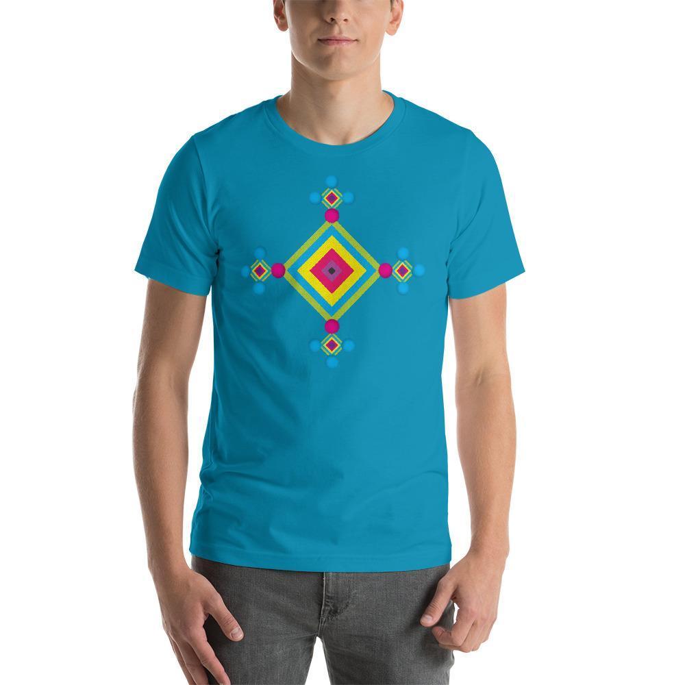 Los Ojos Dulce Colorway - Short-Sleeve Unisex T-Shirt - Licuado Wear