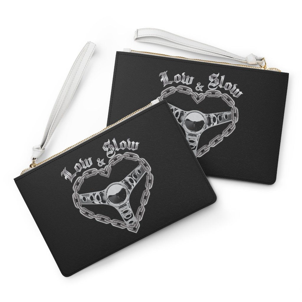 Low and Slow (Heart Chain Wheel) - Clutch Bag