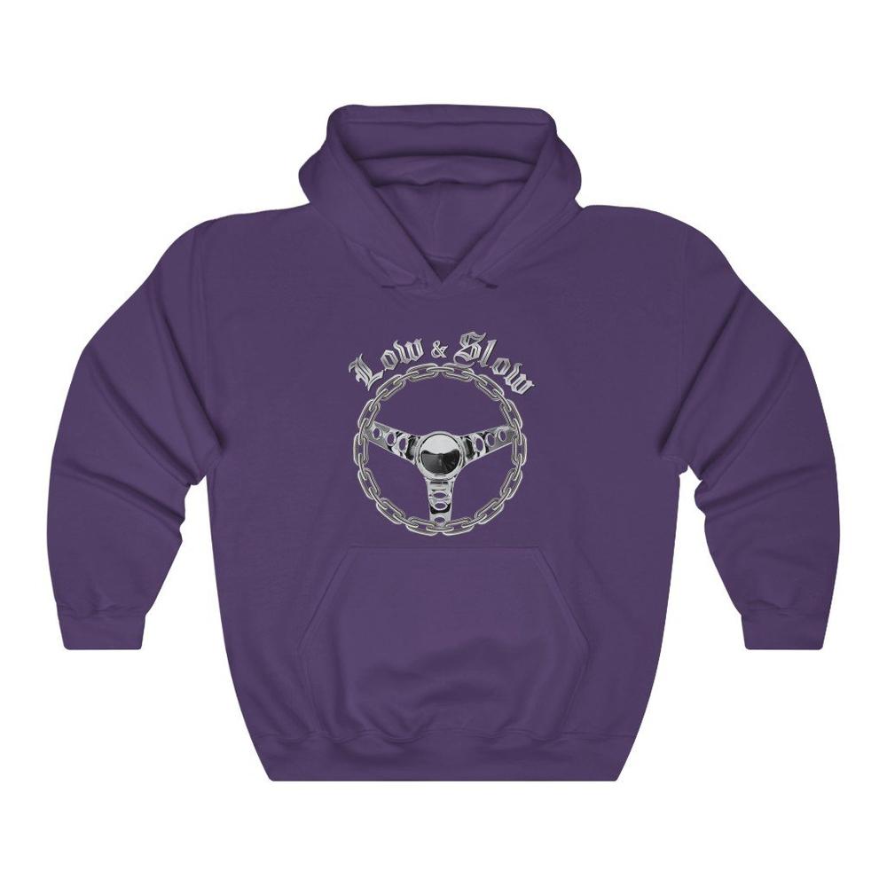 Low & Slow Round Chain Steering Wheel - Unisex Hoodie
