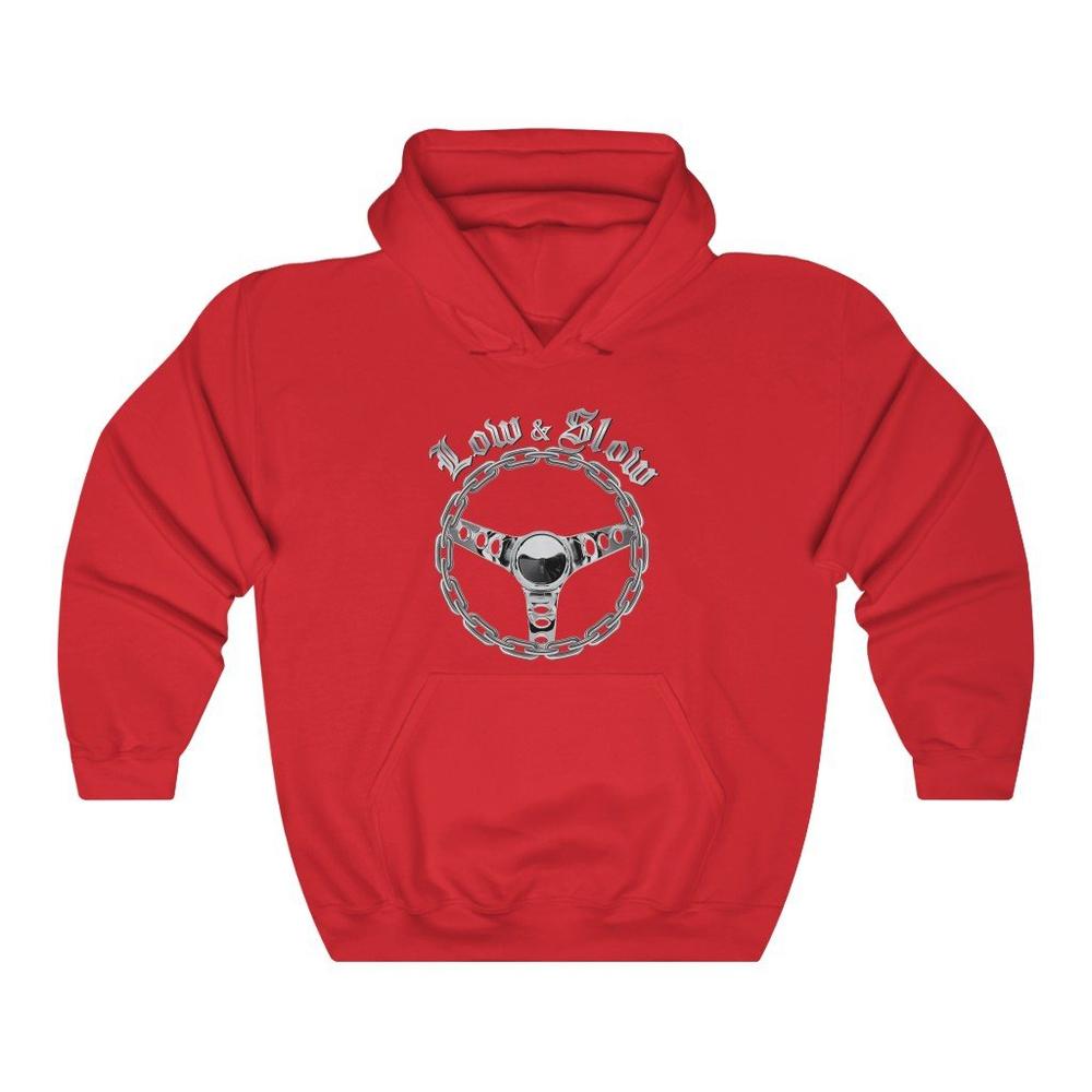 Low & Slow Round Chain Steering Wheel - Unisex Hoodie