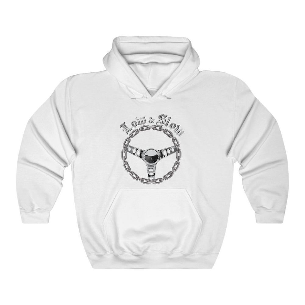 Low & Slow Round Chain Steering Wheel - Unisex Hoodie