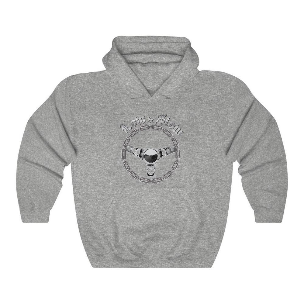 Low & Slow Round Chain Steering Wheel - Unisex Hoodie