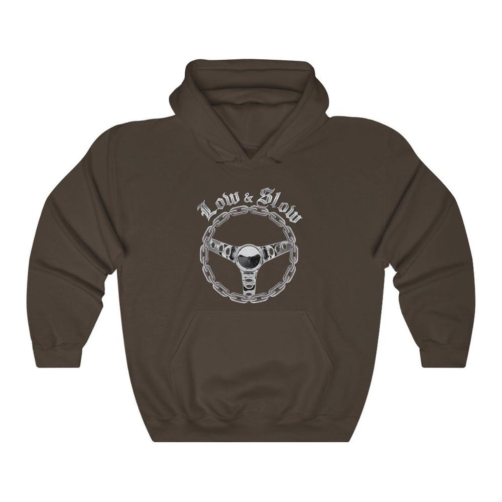 Low & Slow Round Chain Steering Wheel - Unisex Hoodie