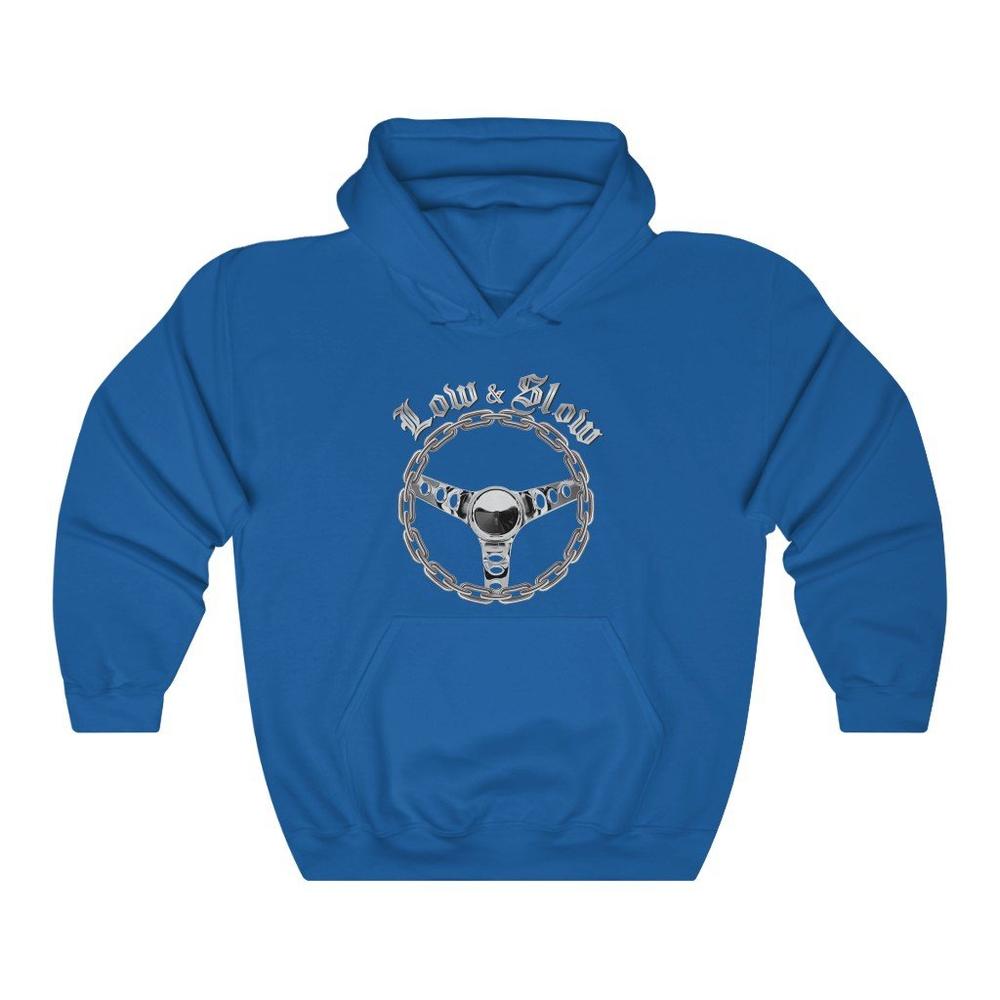 Low & Slow Round Chain Steering Wheel - Unisex Hoodie