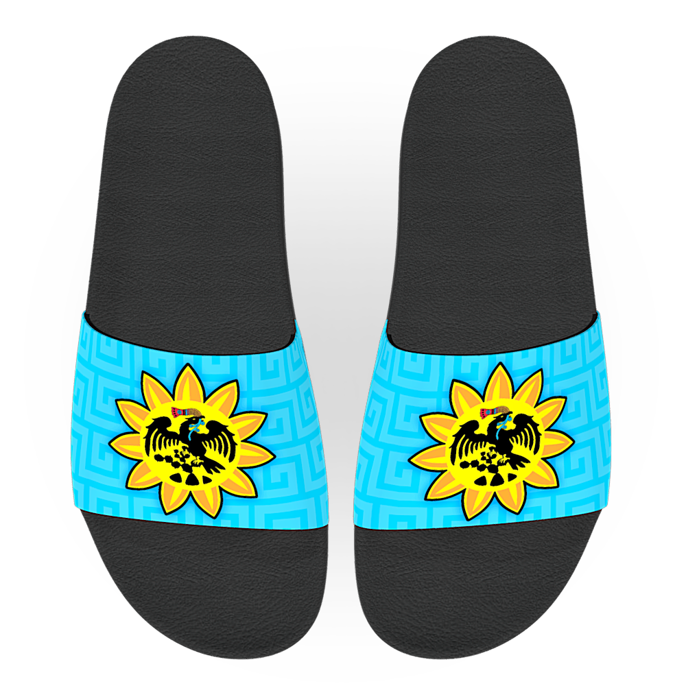 Mexica Pantli (Bandera) - Unisex Slide Sandal