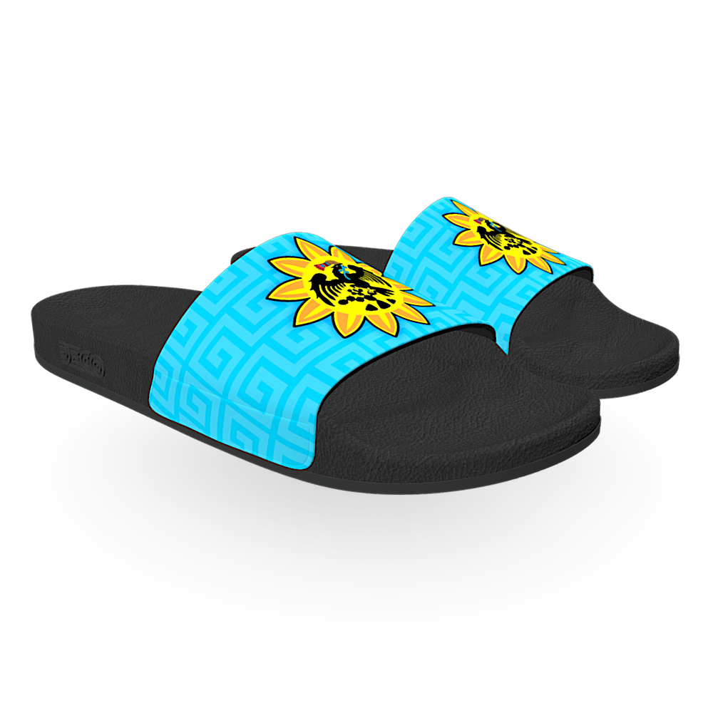 Mexica Pantli (Bandera) - Unisex Slide Sandal