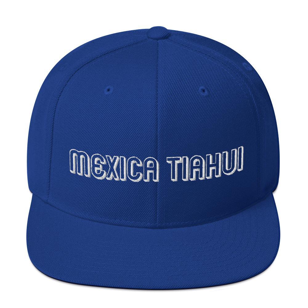 Mexica Tiahui - Embroidered Snapback Hat - Licuado Wear