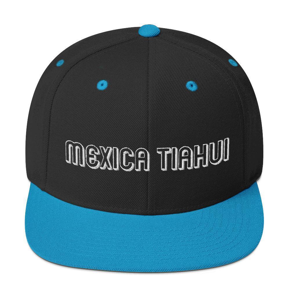 Mexica Tiahui - Embroidered Snapback Hat - Licuado Wear