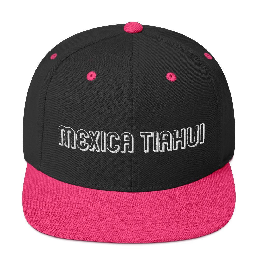 Mexica Tiahui - Embroidered Snapback Hat - Licuado Wear