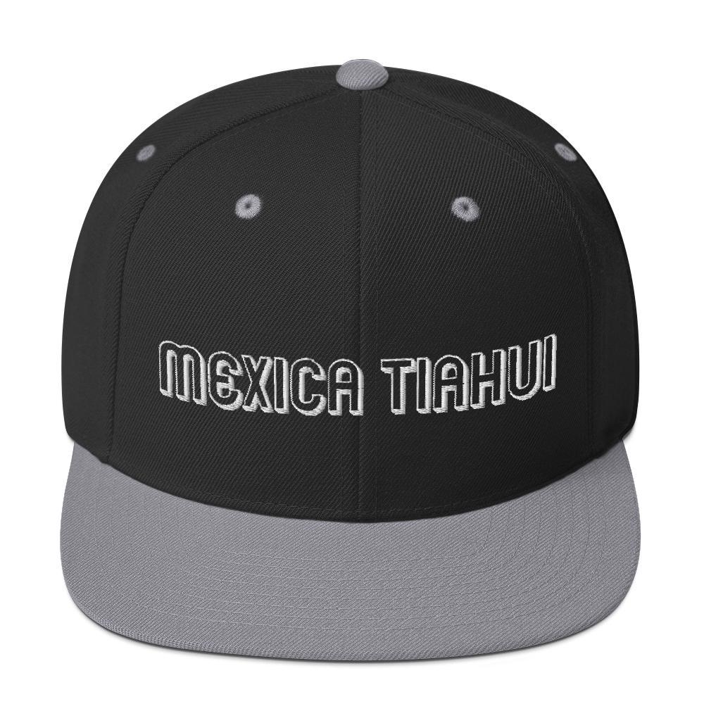 Mexica Tiahui - Embroidered Snapback Hat - Licuado Wear