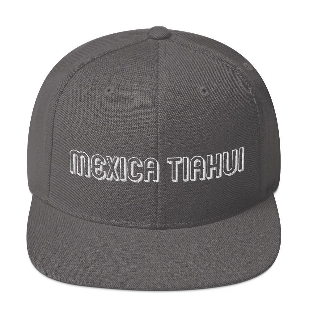 Mexica Tiahui - Embroidered Snapback Hat - Licuado Wear