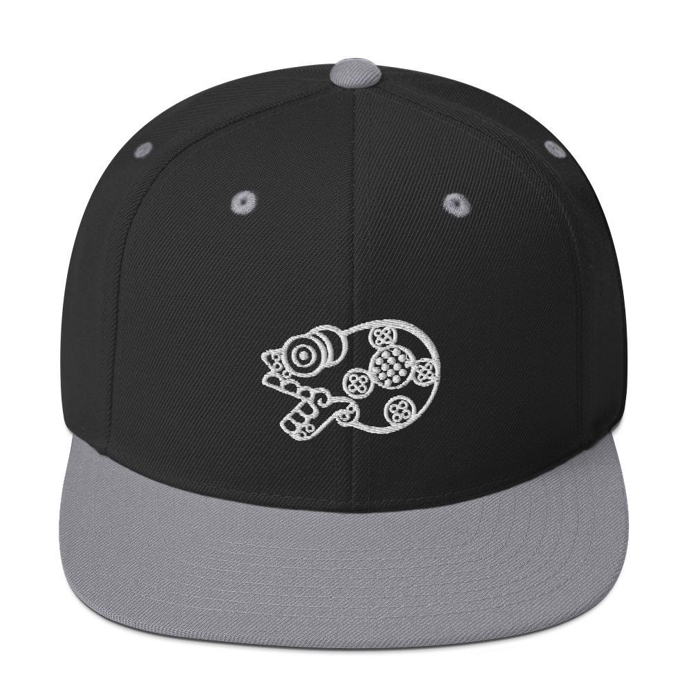 Mictlantecuhtli (Lord of the Dead) - Embroidered Snapback Hat-Hats-Licuado Wear