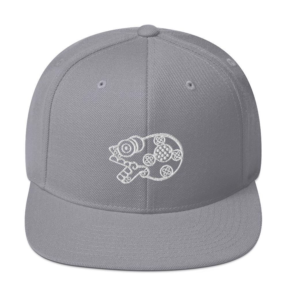 Mictlantecuhtli (Lord of the Dead) - Embroidered Snapback Hat-Hats-Licuado Wear