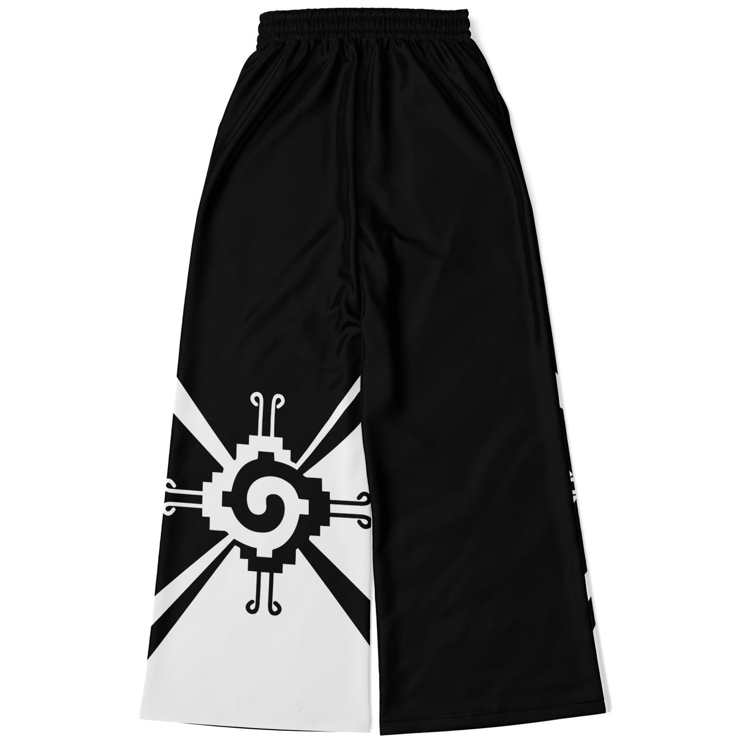 Nahui Papalotl or Hunab Ku (Black & White) - Flare Pant