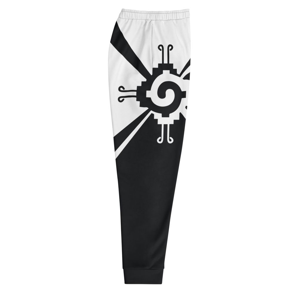Nahui Papalotl or Hunab Ku (Black & White) - Unisex Joggers