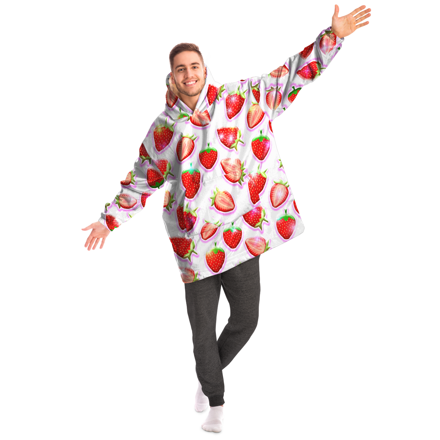 Niña Fresa (Strawberry Girl) - Cobija Hoodie