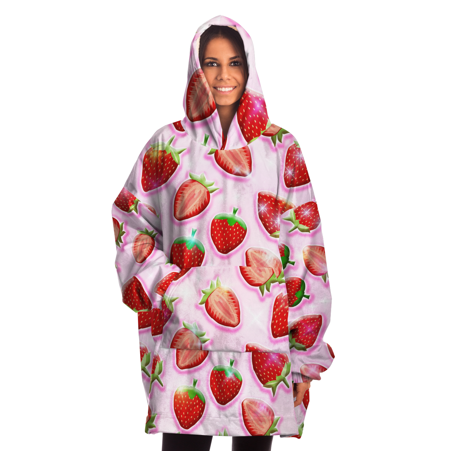 Niña Fresa (Strawberry Girl) - Cobija Hoodie
