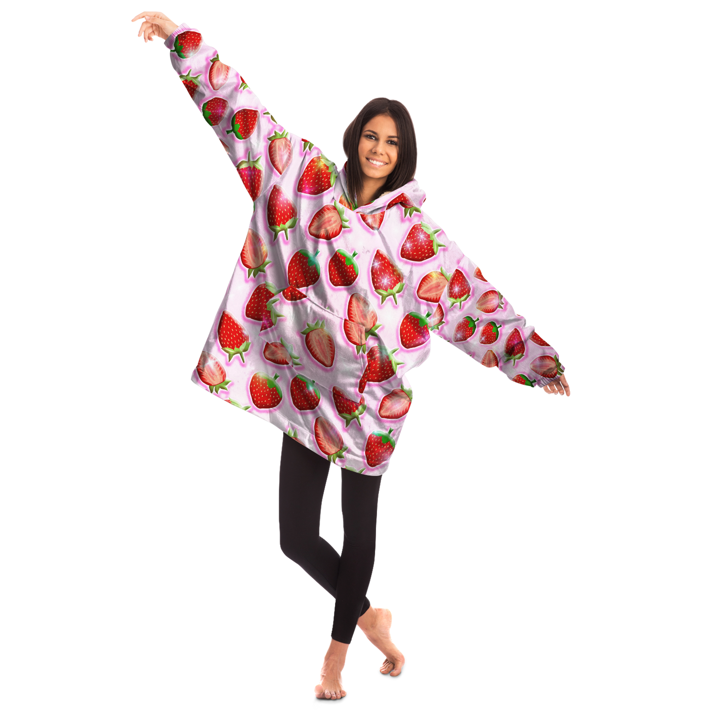 Niña Fresa (Strawberry Girl) - Cobija Hoodie
